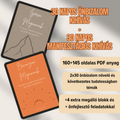 Ígérem Magamnak - 30 napos önbizalom kihívás + Bevonzom Magamnak - 30 napos manifesztációs kihívás